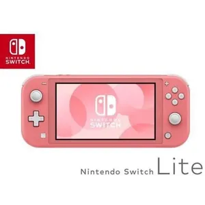 Console portable Nintendo Switch Lite Corail-JP Version/Adaptateur Eur... pas cher