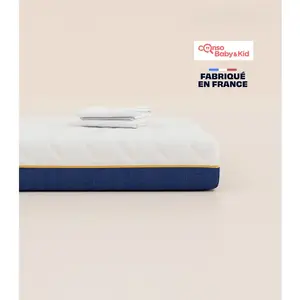 Matelas bébé 60x120 Tediber - Hypoallergénique & anti-acarien - Fabriq...Vendu partediber