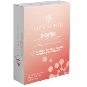 Prescription Nature Biotine Liposomia 30 gélules pas cher