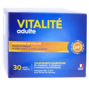 Pharmascience Vitalité 30 comprimés pas cher