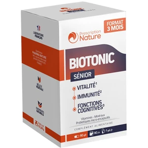 Prescription Nature Biotonic senior 90 gélules pas cher