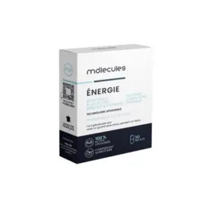 PRESCRIPTION NATURE Molecules Energie 30 Gélules pas cher