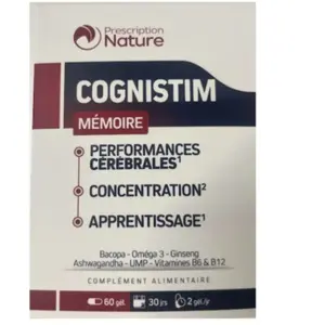Prescription Nature COGNISTIM - MEMOIRE - 60 gélules pas cher