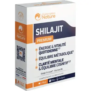 Prescription Nature Shilajit Premium 30 gélulesVendu parparasanteonline
