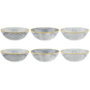 Comparateur de prix : Björn Lot de 6 grands bols en porcelaine gris D21