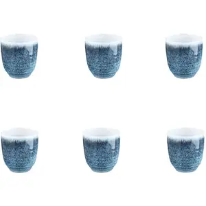 Comparateur de prix : Tasse Cosmos 15cl - 6 Pièces - Azur