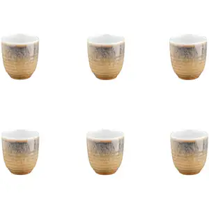 Comparateur de prix : Tasse Cosmos 15cl - 6 Pièces - Crème