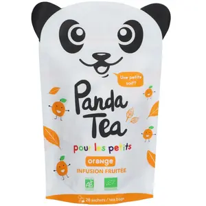 Comparateur de prix : Panda Tea pour les petits boisson orange 28 sachets