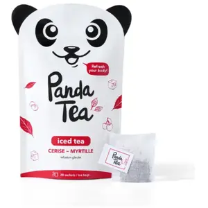 Panda tea Iced Tea Detox - Cerise 28 sachets pas cher