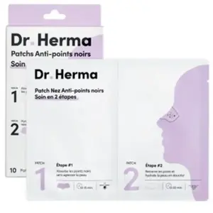 DRHERMA DR. HERMA Patchs Anti-Points Noirs en 2 Etapes pas cher