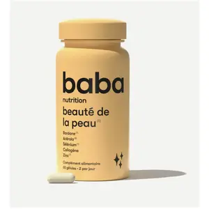 Baba Nutrition Beauté de la Peau - 60 gélules pas cher
