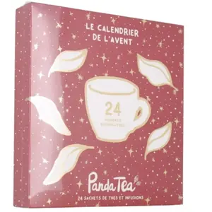 Calendrier de l'avent - panda tea - 24 moments enchan-thé pas cher