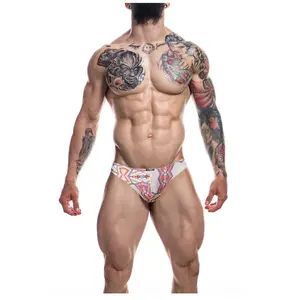 Cut4men - Low Rise Brief Aztec L pas cher