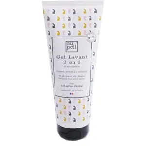 Au Poil - Gel lavant 3 en 1 250 ml Gel douche male pas cher
