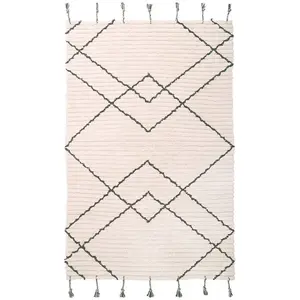 3S. x Home Tapis enfant bohème VIKTOR Choco M pas cher