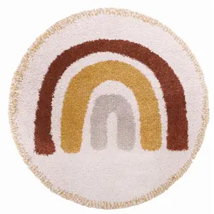 Comparateur de prix : 3S. x Home Tapis Rond BOHEMIAN RAINBOW
