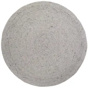 Comparateur de prix : 3S. x Home Tapis laine feutrée Gris M