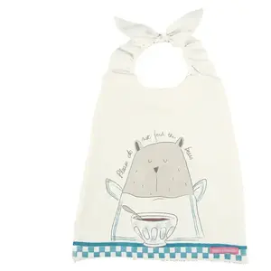 LITTLE CREVETTE Serviette bavoir Bernard pas cher