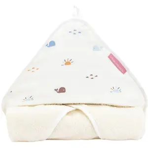Cape De Bain Coton Bio BaleineVendu parvertbaudet