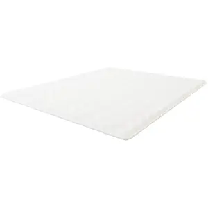 Leonis - Surmatelas 5 cm Mirabeau blanc - 140x200 cm 140x200 cm pas cher