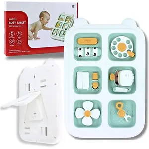 Busy Board Montessori   Jouet Éducatif Bébé 1-3 Ans pour Motricité Fin...