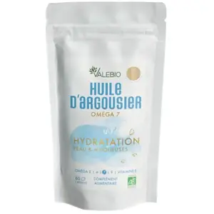 Comparateur de prix : Valebio Huile d'argousier BIO 60 gélules