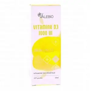 Comparateur de prix : VALEBIO Vitamine D3 1000 UI 20ml