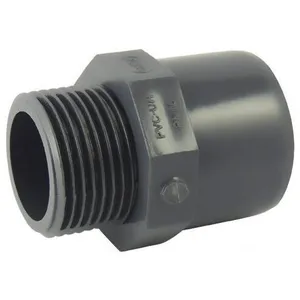 Ezfitt - Adaptateur male / femelle ou male / male en pvc mixte à visse...