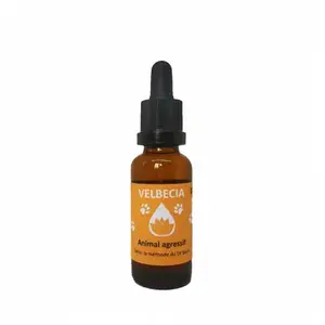 Soin fleur agressif pour chien Velbecia Bach Noir 30 ml 3004555 pas cher