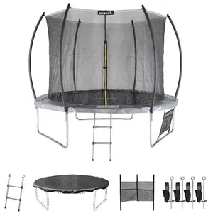 sweeek Trampoline 305cm Filet Intérieur Avec Pack D'accessoires Mars Inner Xxl Gris pas cher