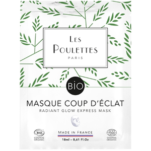 Les Poulettes Paris - Masque Coup d'éclat certifié BIO - 18 ml pas cher