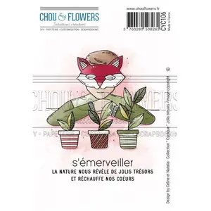 Chou & Flowers Tampons Cling Jolis trésors 2 pcsVendu parscrapmalin