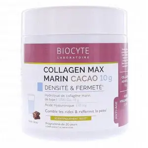 Comparateur de prix : Biocyte Anti-âge Collagen Max Marin Goût Cacao 260g