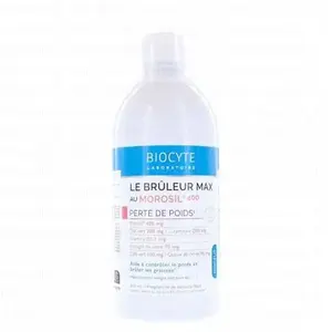 Comparateur de prix : Biocyte Le Brûleur max au Morosil® - Favorise la perte de poids 500 ml