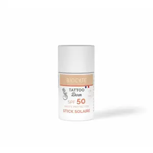 Comparateur de prix : Biocyte - Tatoo Derm Stick Solaire SPF50 - Haute protection solaire - ...