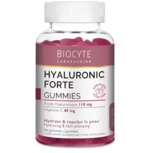 Comparateur de prix : Biocyte Hyaluronic Forte Anti ge Gummies 60uts