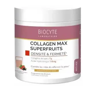 Comparateur de prix : Biocyte Biocyte Collagen Max Superfruits 260g