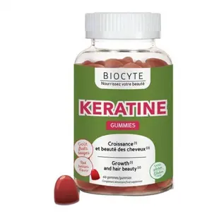 Comparateur de prix : BIOCYTE Cheveux - Keratine Gummies x60