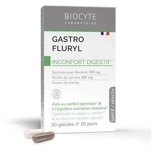 Comparateur de prix : Biocyte Biocyte Gastrofluryl 30 Gélules