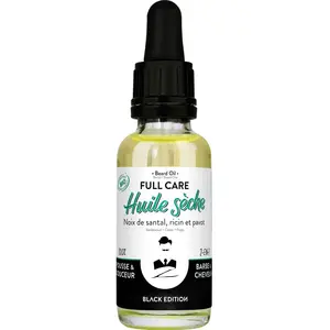 Comparateur de prix : Monsieur Barbier - Black Edition Huile Barbe & Cheveux Bio 30ml