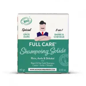 Monsieur Barbier Shampoing Solide Bio Barbe & Cheveux pas cher