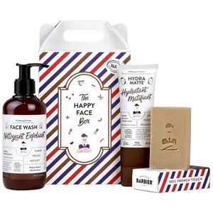 Comparateur de prix : Monsieur Barbier Coffret De Soin Visage Au Naturel Happy Face