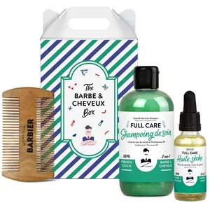 Comparateur de prix : MONSIEUR BARBIER Coffret barbe et cheveux Full Care