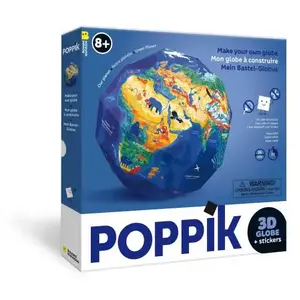 Globe 3D la planète Poppik pas cher