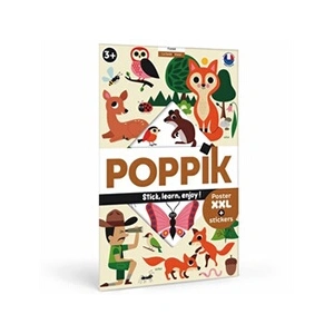 Comparateur de prix : Jeu créatif Poppik Discovery Sticker La Forêt Poster