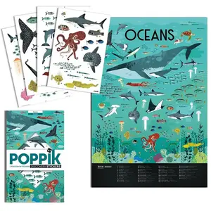 Comparateur de prix : Jeu créatif Poppik Poster Océans