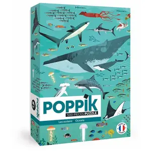 Puzzle 500 pièces Poppik Les Océans pas cher
