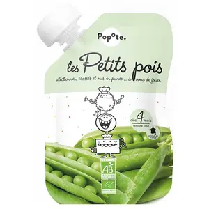 Comparateur de prix : Popote Les Légumes Gourde Petit Pois +4m Bio 120g