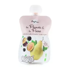 Comparateur de prix : Popote les Fruits Prunes Poire 4-6 mois Bio 120g