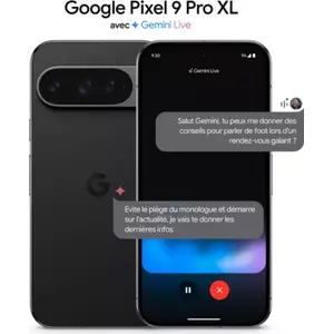 Smartphone GOOGLE Pixel 9 Pro XL Noir 256Go Batterie Neuve pas cher